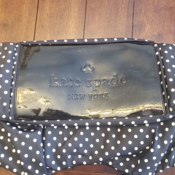 Kate Spade Stevie polka dot diaper bag - Picture 8 of 16